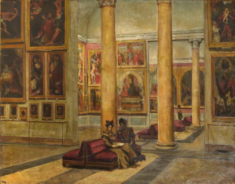 Interno della Pinacoteca di Brera, Angelo Ripamonti