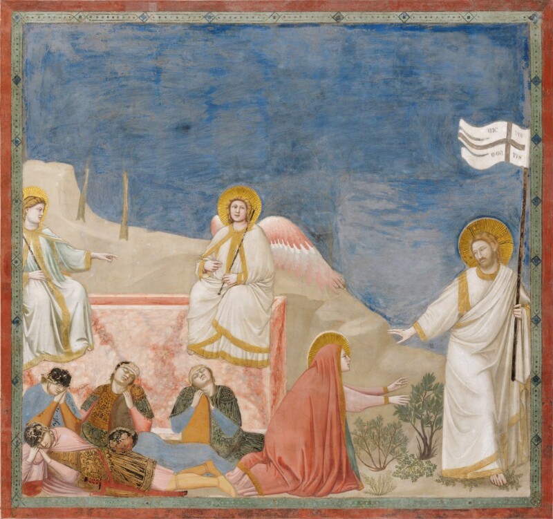 Noli me tangere - Giotto (Giotto Di Bondone) | Haltadefinizione