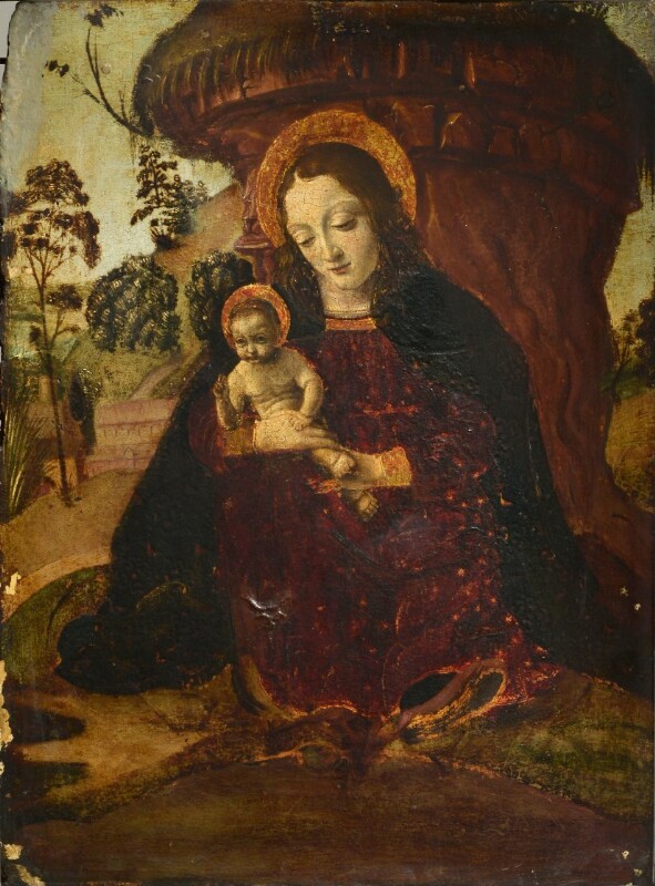 Madonna of Humility, Maestro della Pala Sforzesca (Master of Pala