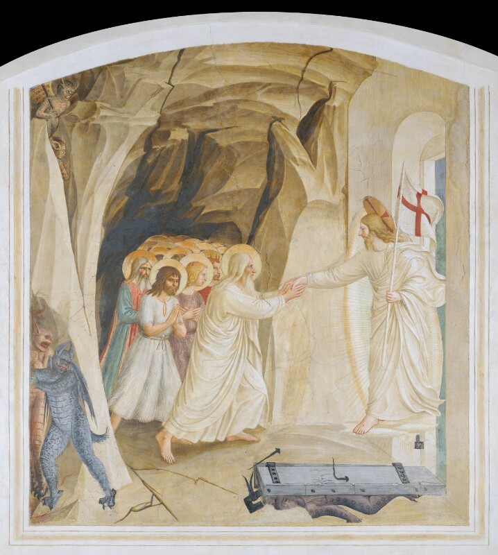 Gesù Discese Agli Inferi Bibbia Discesa agli Inferi (cella 31), Giovanni da Fiesole (Beato Angelico)