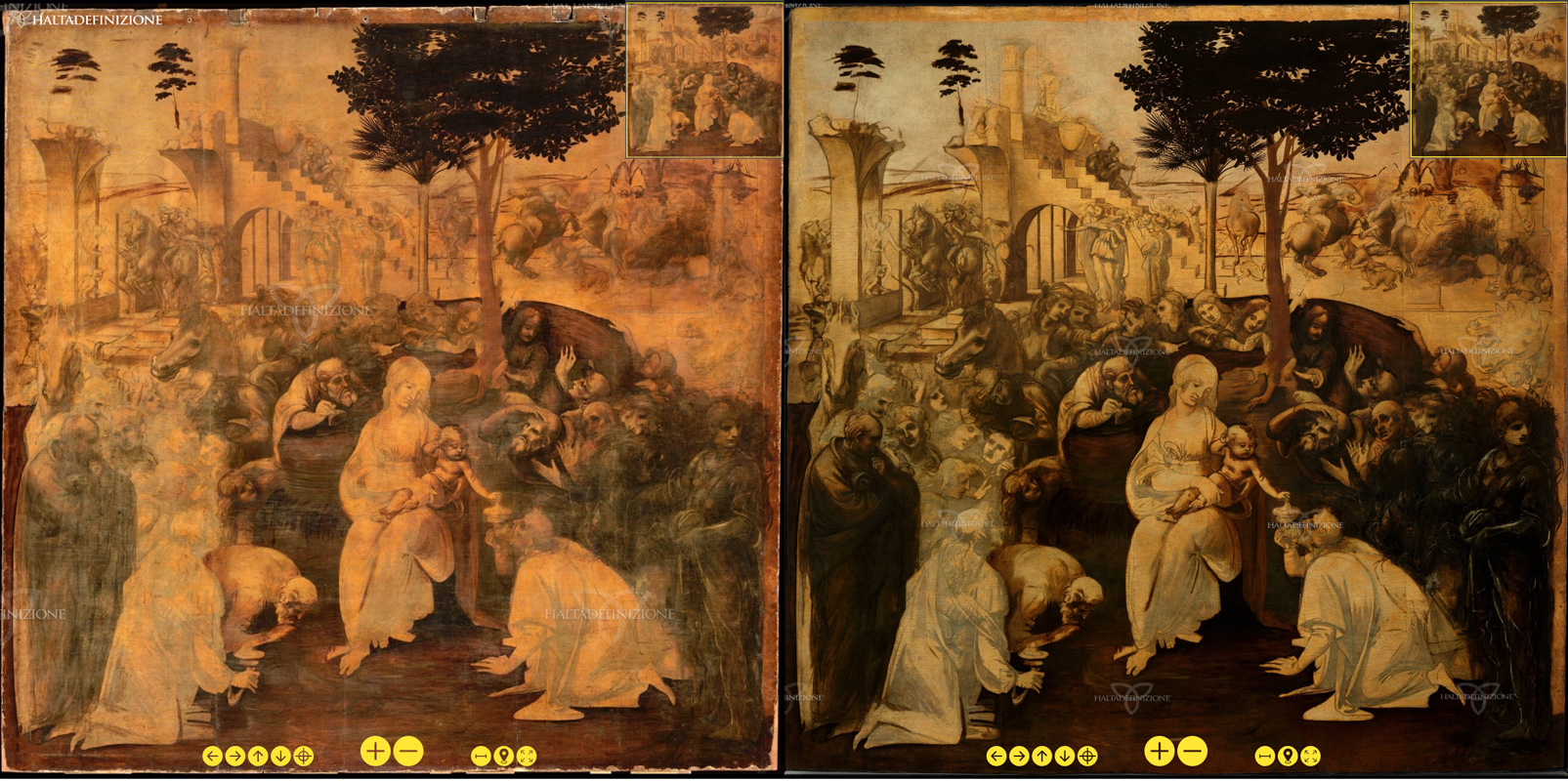 Adoration Of The Magi Leonardo