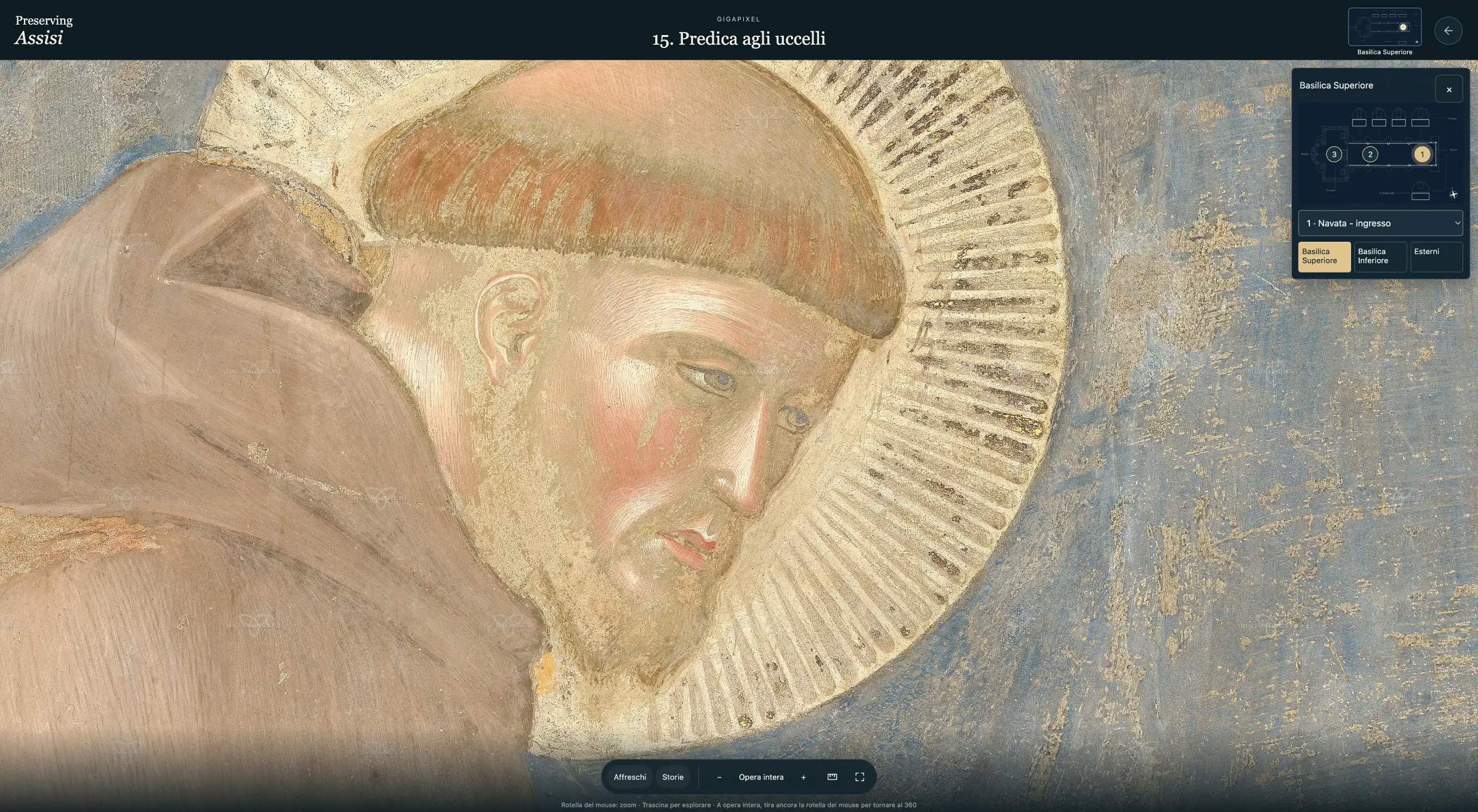 Preserving Assisi Piattaforma