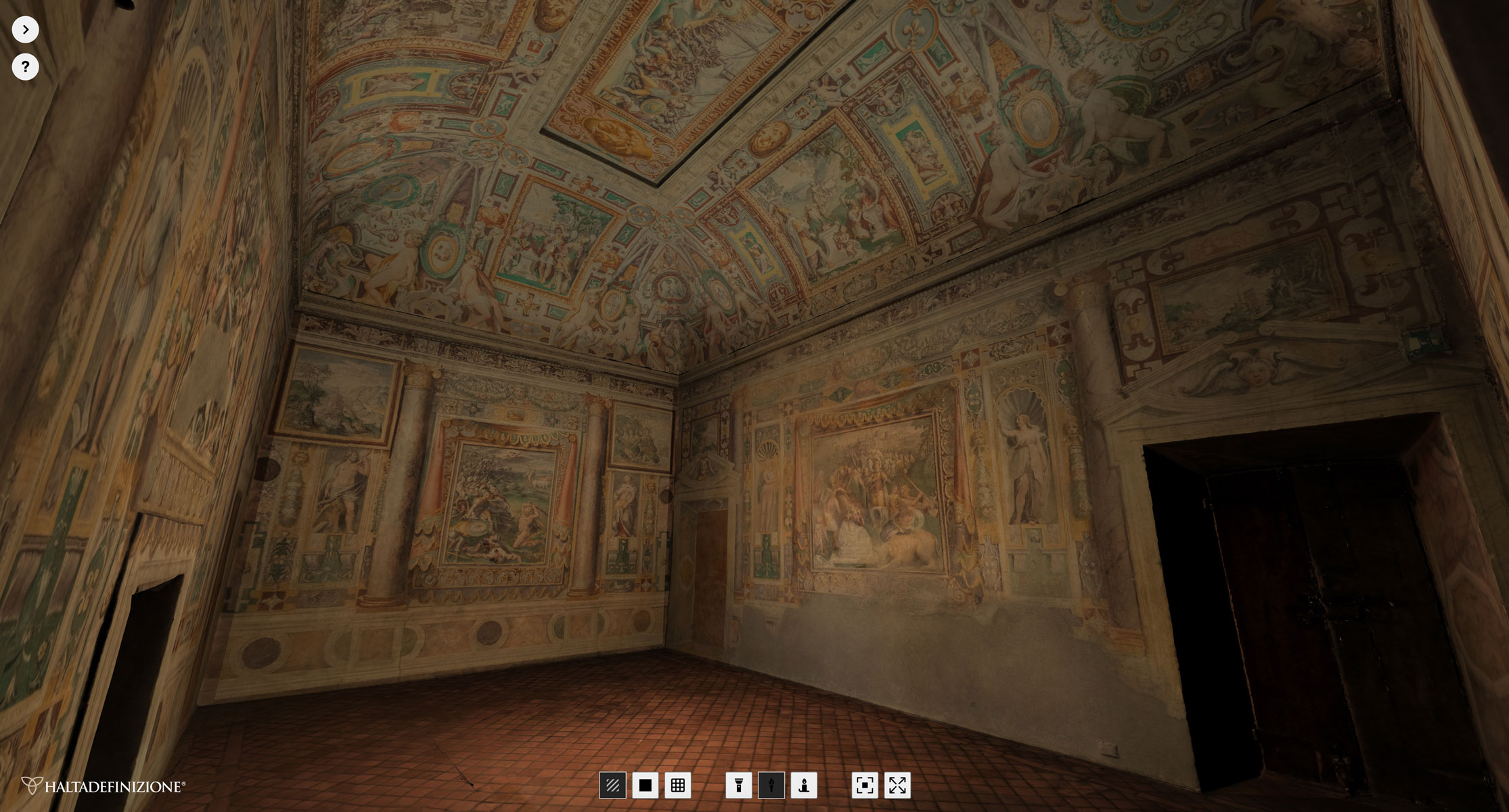 Villa d'Este Tivoli visore