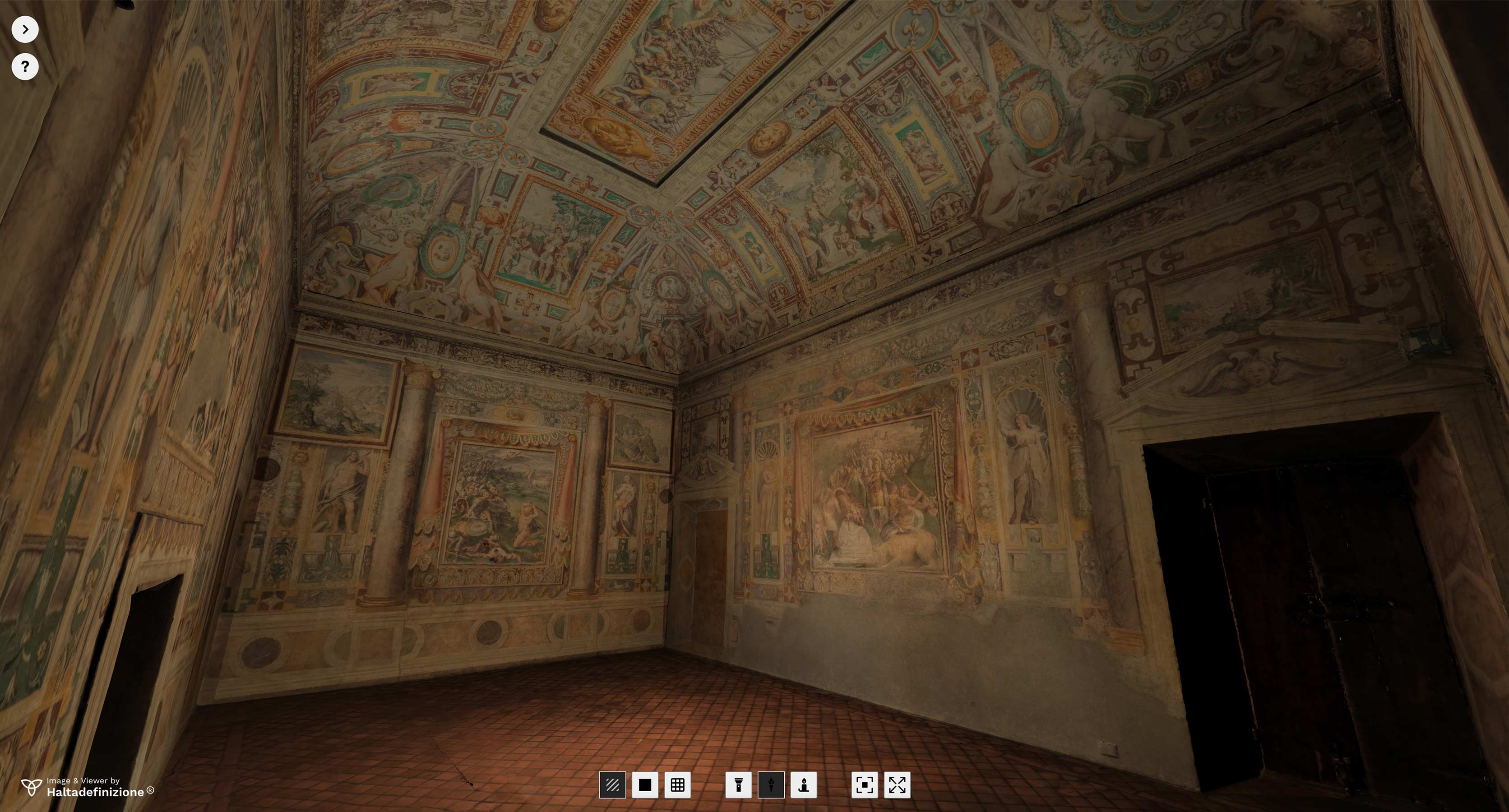 Villa d'Este Tivoli visore