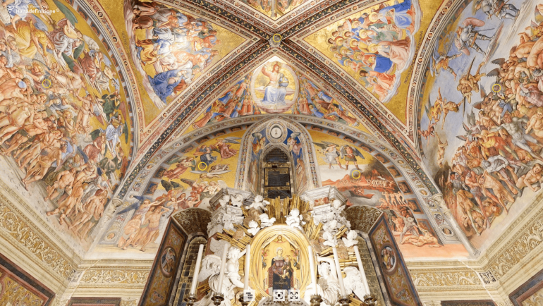 Visore Panoramico 360 gradi Cappella San Brizio