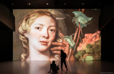 Michaelina Wautier Triumph des Bacchus 1655 59 Kunsthistorisches Museum Gemaldegalerie Photo in Deep Space Ars Electronica Birgit Cakir 
