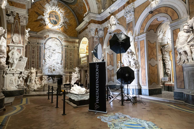 Cappella Sansevero digitalizzazione Haltadefinizione 01